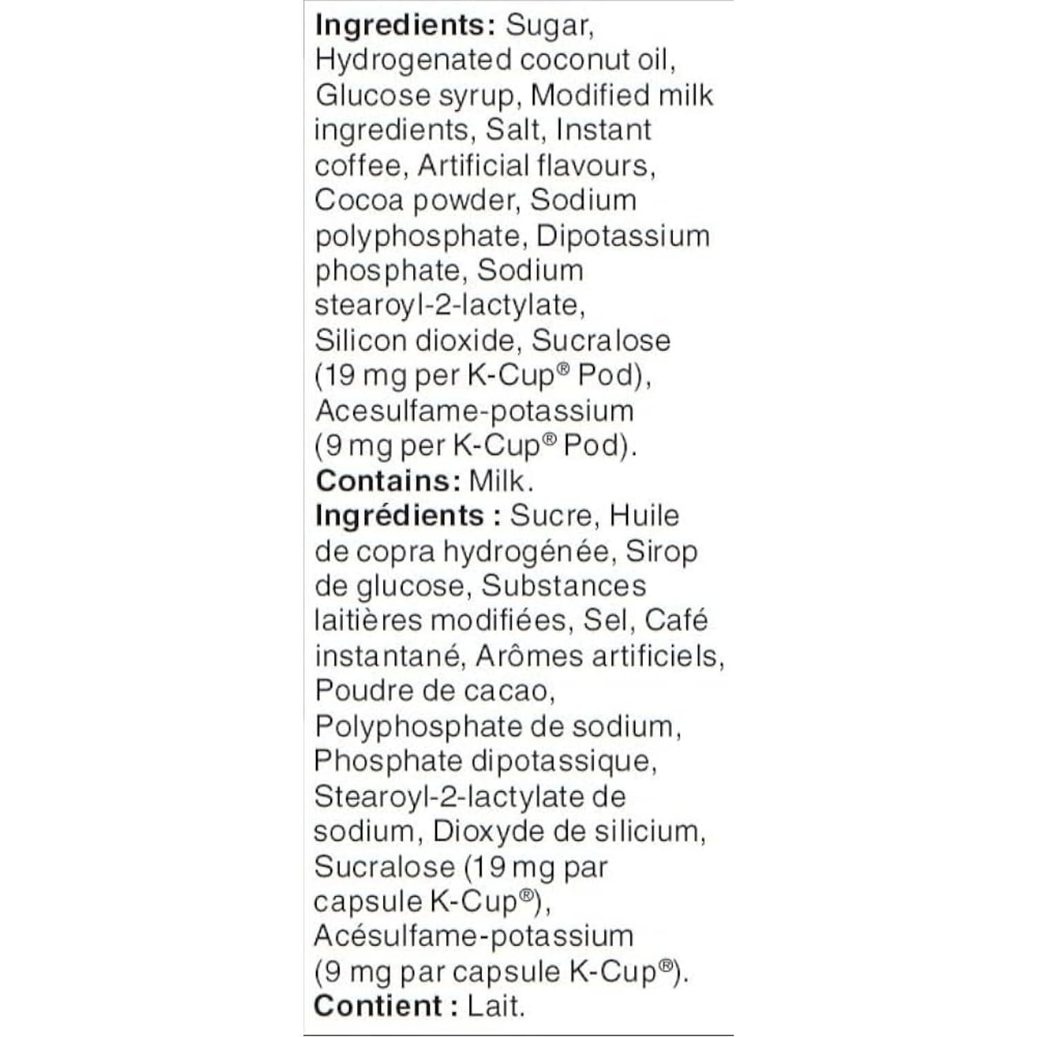 Generic Tim Hortons Instant Cappuccino, French Vanilla Powder (16 Ounce) Can 454g Imported (USA)