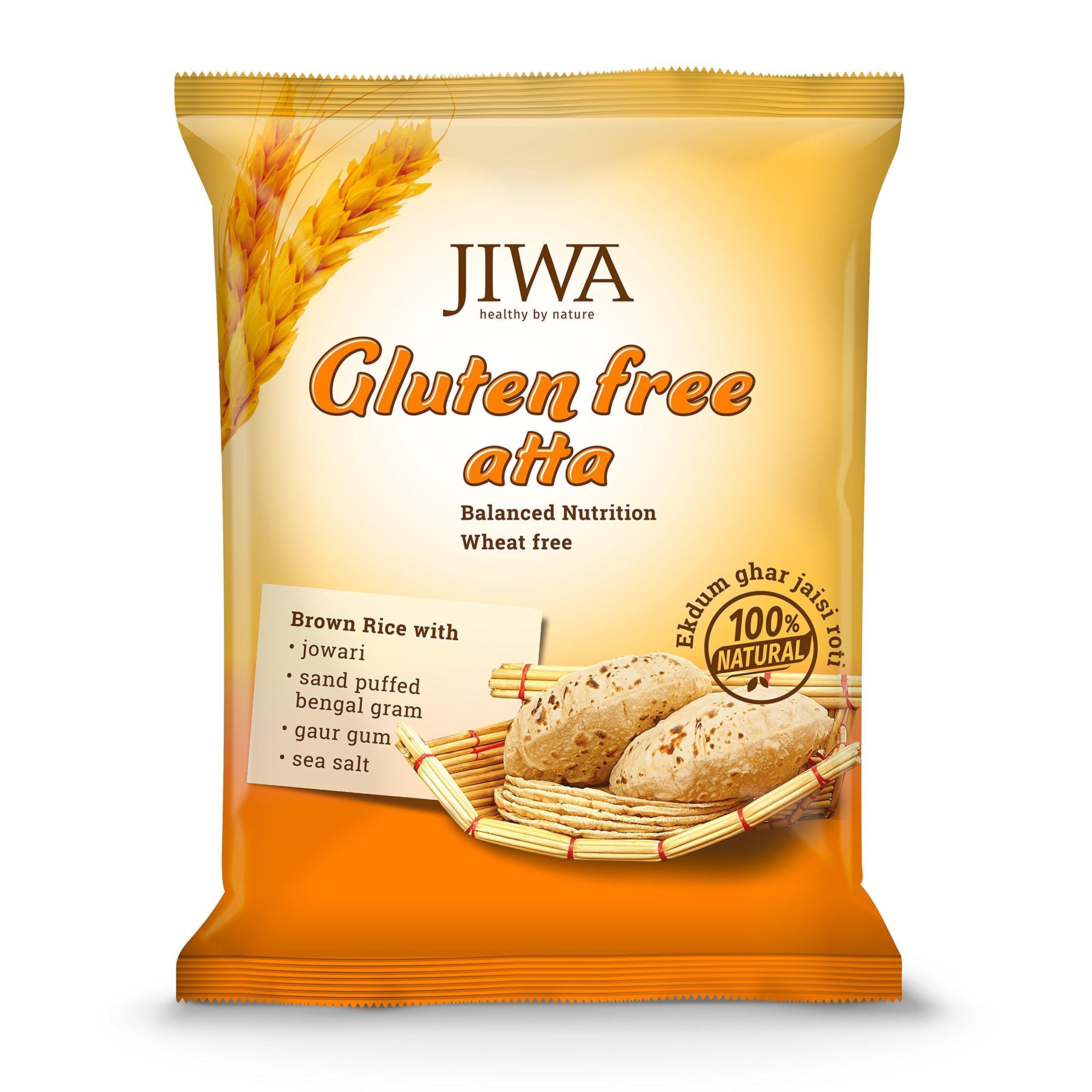 JIWA healthy by nature JIWA healthy by nature Gluten Free Atta/Flour, 1Kg & Multigrain Atta/Flour 1 Kg