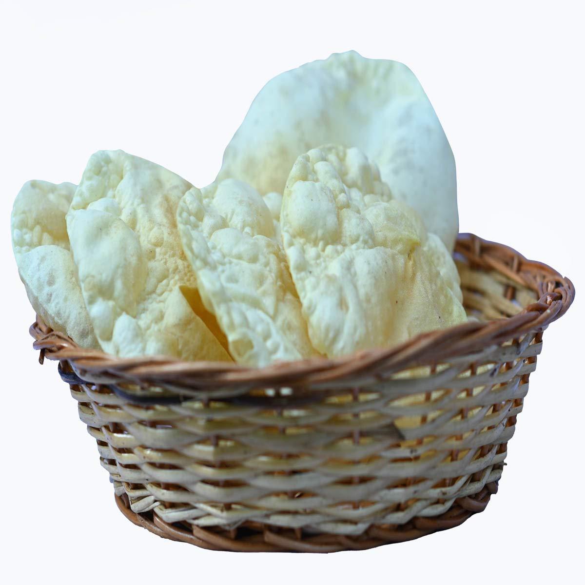 LJL Traders LJL Traders Traditional Kerala Homemade Pappadam / Papads / Fryms / Applam - Ready to Fry - 1 Kg