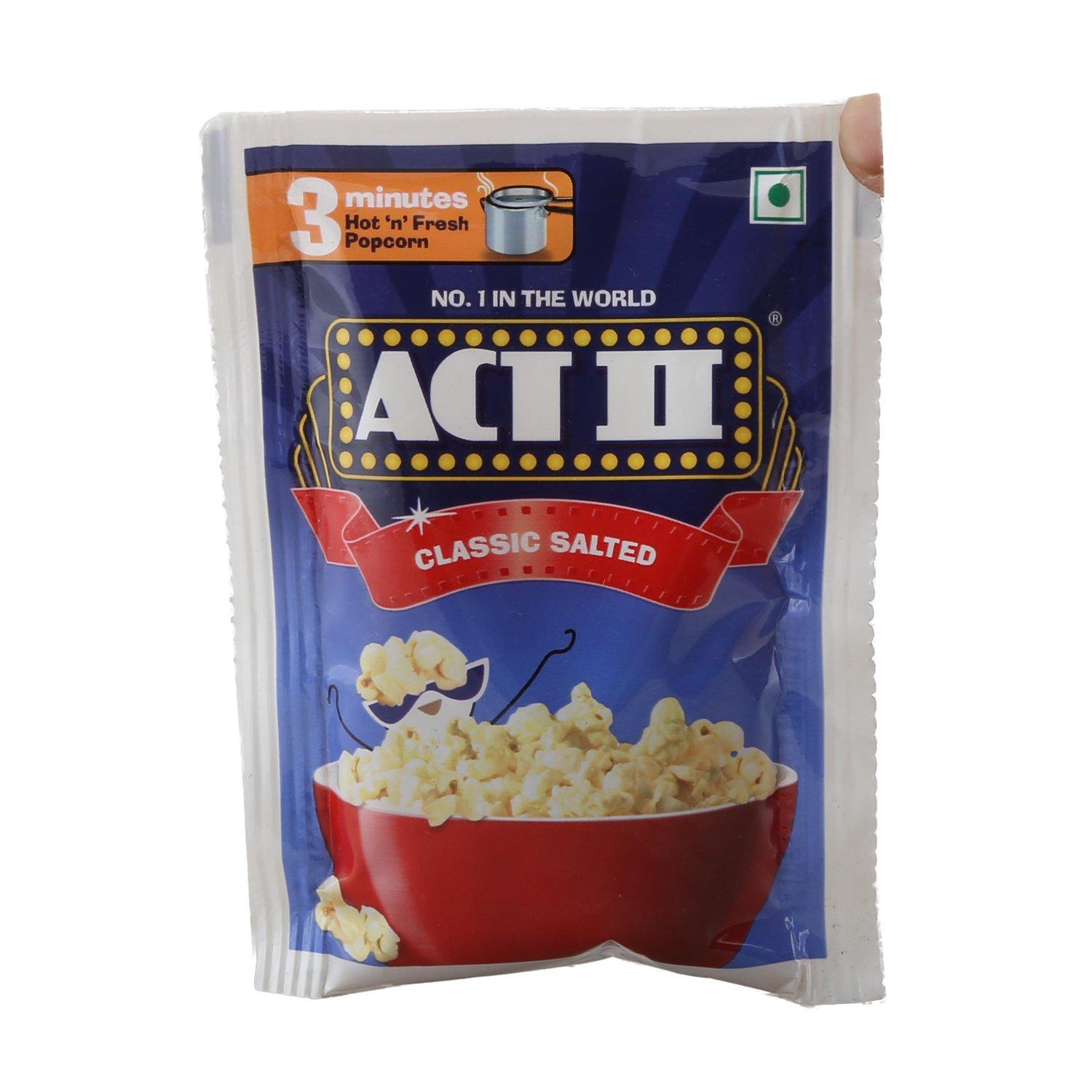 Act II Act II Instant Popcorn - Classic Salted, 40g Pouch