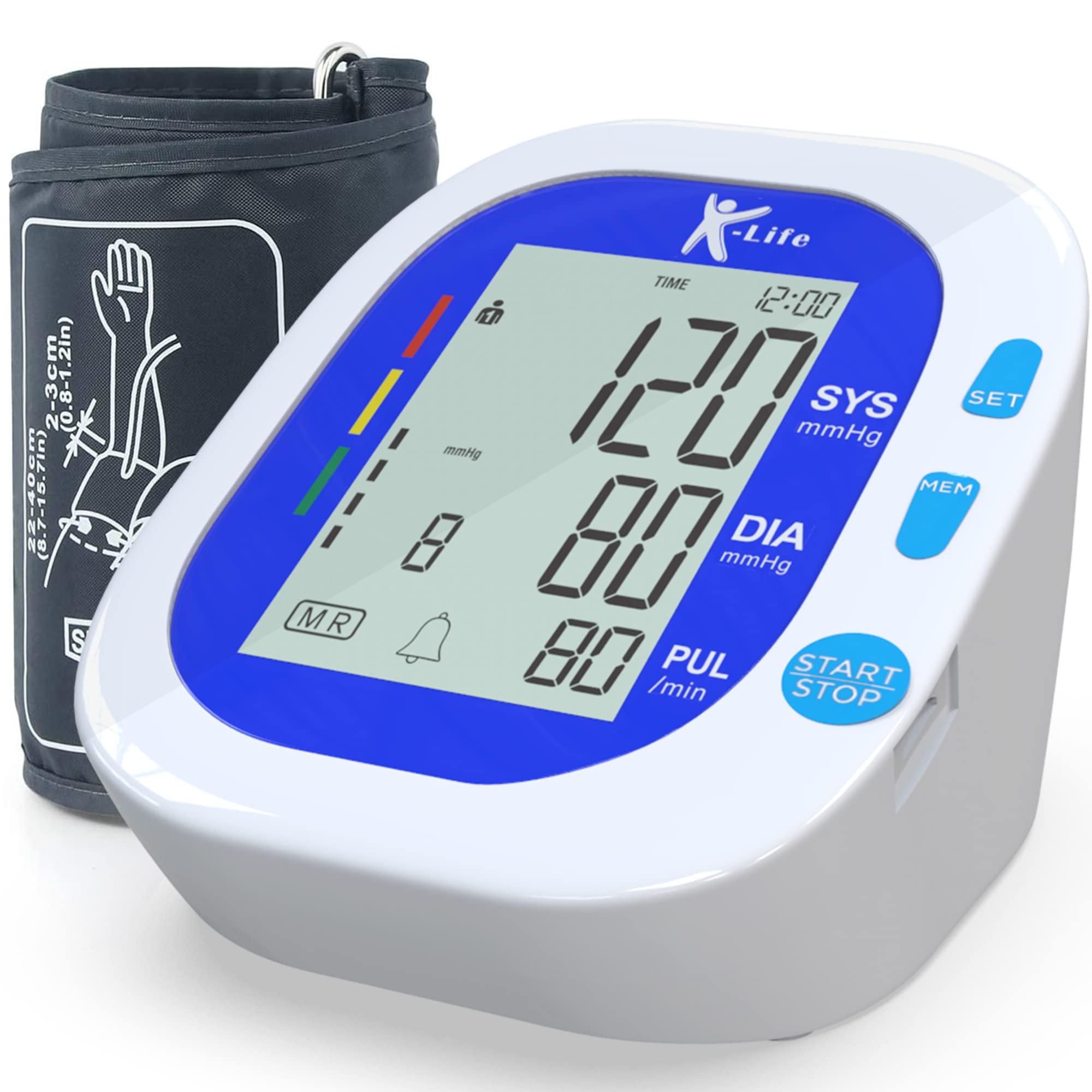K-Life K-Life Model BPM-104 Fully Automatic Digital Electronic Blood Pressure Checking Monitor, BP Moniter - White