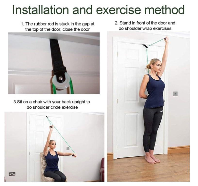 Generic Senga Yoga Rope | Pocket Gym Rope | Abdominal Exercise Pocket Yoga Rope | Gym Exercise Rope/Exercise Yoga Rope | Unisex Yoga Rope (Shoulder Pully)