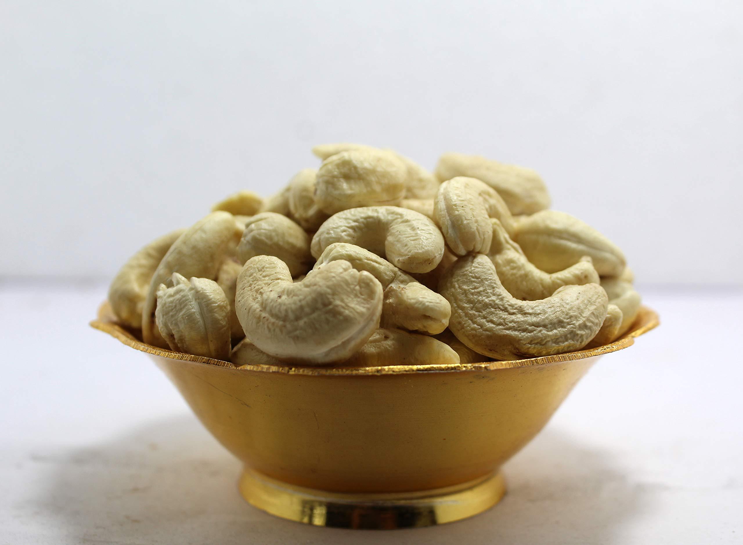 minimal Minimal Whole Cashew Nuts/Kaju(Grade W320),1Kg