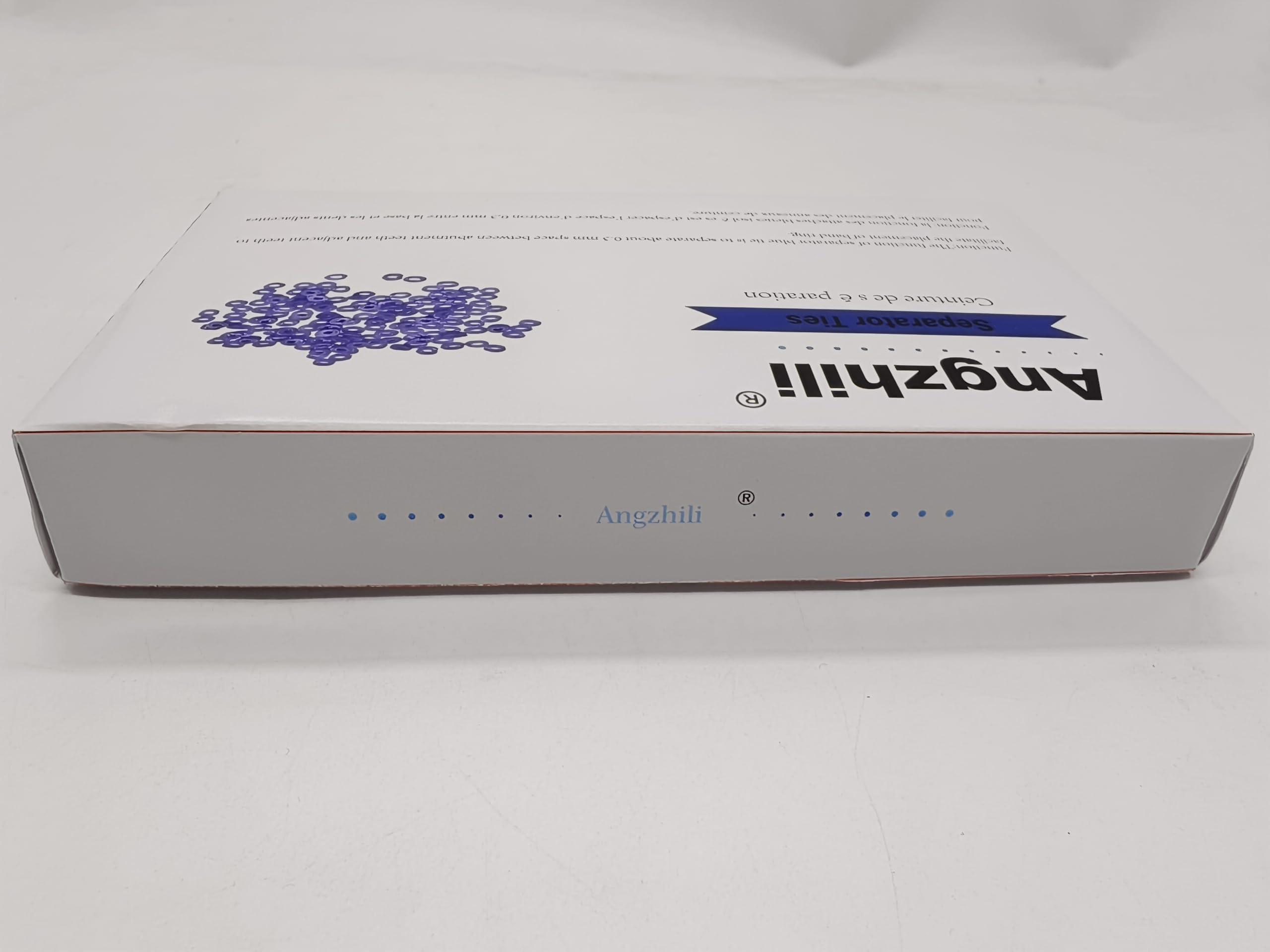 Angzhili 1000pcs/bag Dental Orthodontic Separator Bulk Pack Elastic Orthodontic Separate Ties