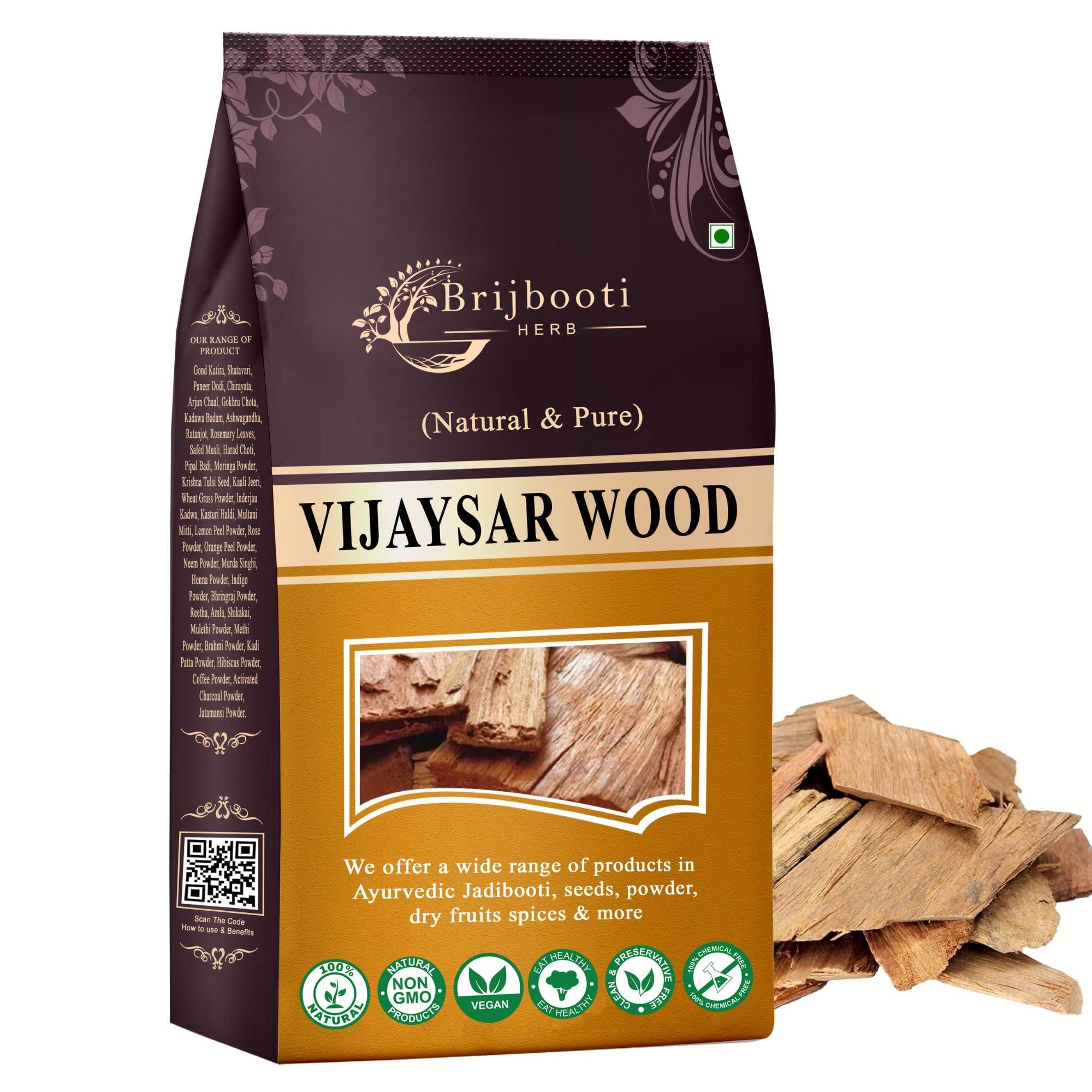 BIRJU MAHAVIR Birju Mahavir Vijaysar Bark- Indian Kino - Pterocarpus Marsupium Bark 400 Gr, (Model: BMKB-151)