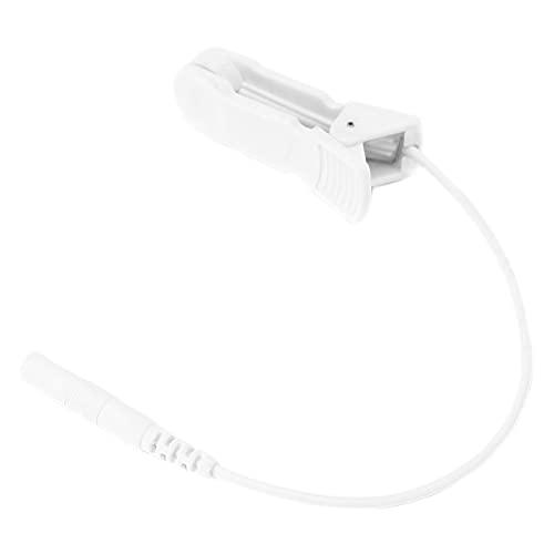 Topiky TENS Ear Clip, TENS Cable Ear Clip Promote Electrode Wire Ear Clip Easy Operate 2.0mm for TENS Machines for Digital Therapy Machines