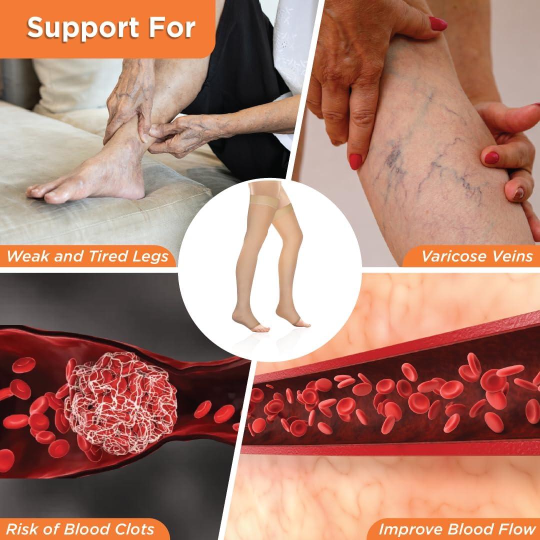 Presens PRESENS STOCKINGS ABOVE KNEE XXL