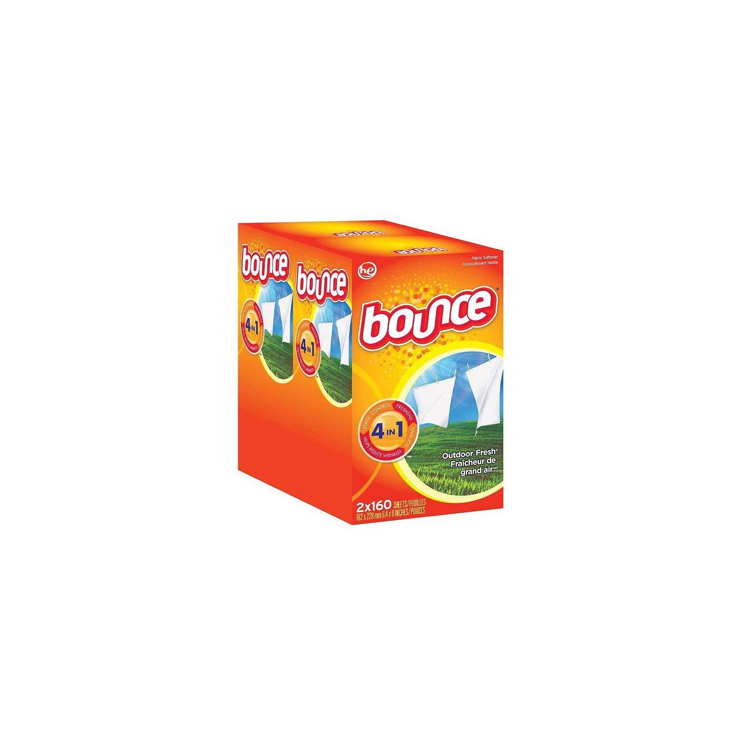Bounce Bounce Dryer Sheets (320 ct.) - (Original from Manufacturer - Bulk Discount Available)