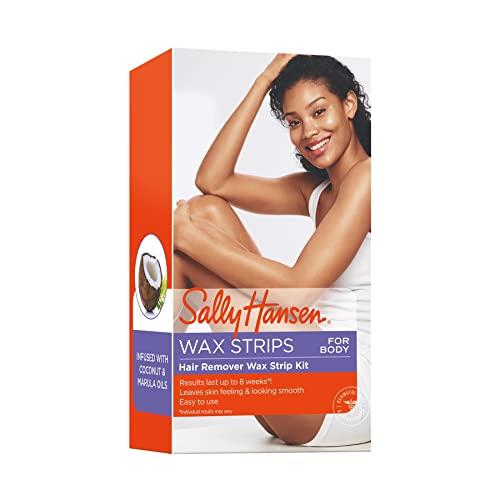 Sally Hansen Sally Hansen Quick and Easy Hair Remover Wax Strip Kit For Under Arms Legs and Body Women
