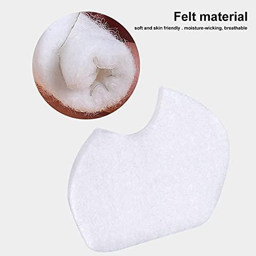 Dorakitten Metatarsal Foot Pads Adhesive 6 Pairs Breathable Forefoot Pads Felt Callus Pads