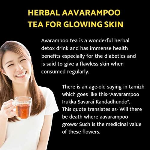 RedCube Thukil Trading Company - Aavarampoo | Tarwar | Aavaram |Senna auriculata | Tangedu Flower Crushed powder (750g)