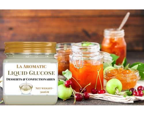 LA AROMATIC La Aromatic Liquid Glucose 300gm,Liquid Glucose for Making Cake and ice Cream, Sweetener for Deserts