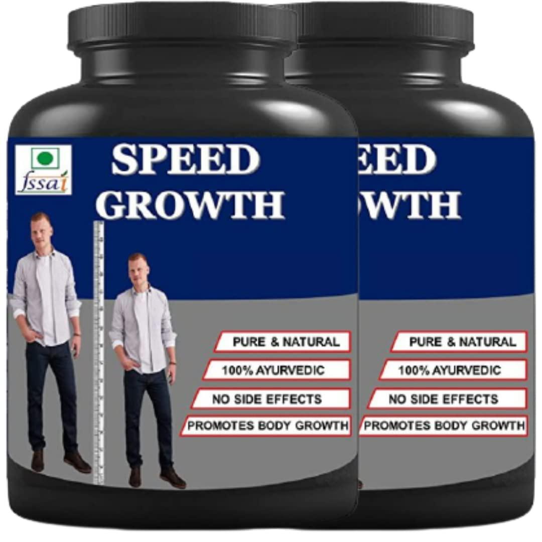 Hindustan Ayurveda Hindustan Ayurveda Speed Growth | Vanilla Flavor 100 gm. Powder (Pack Of 2)