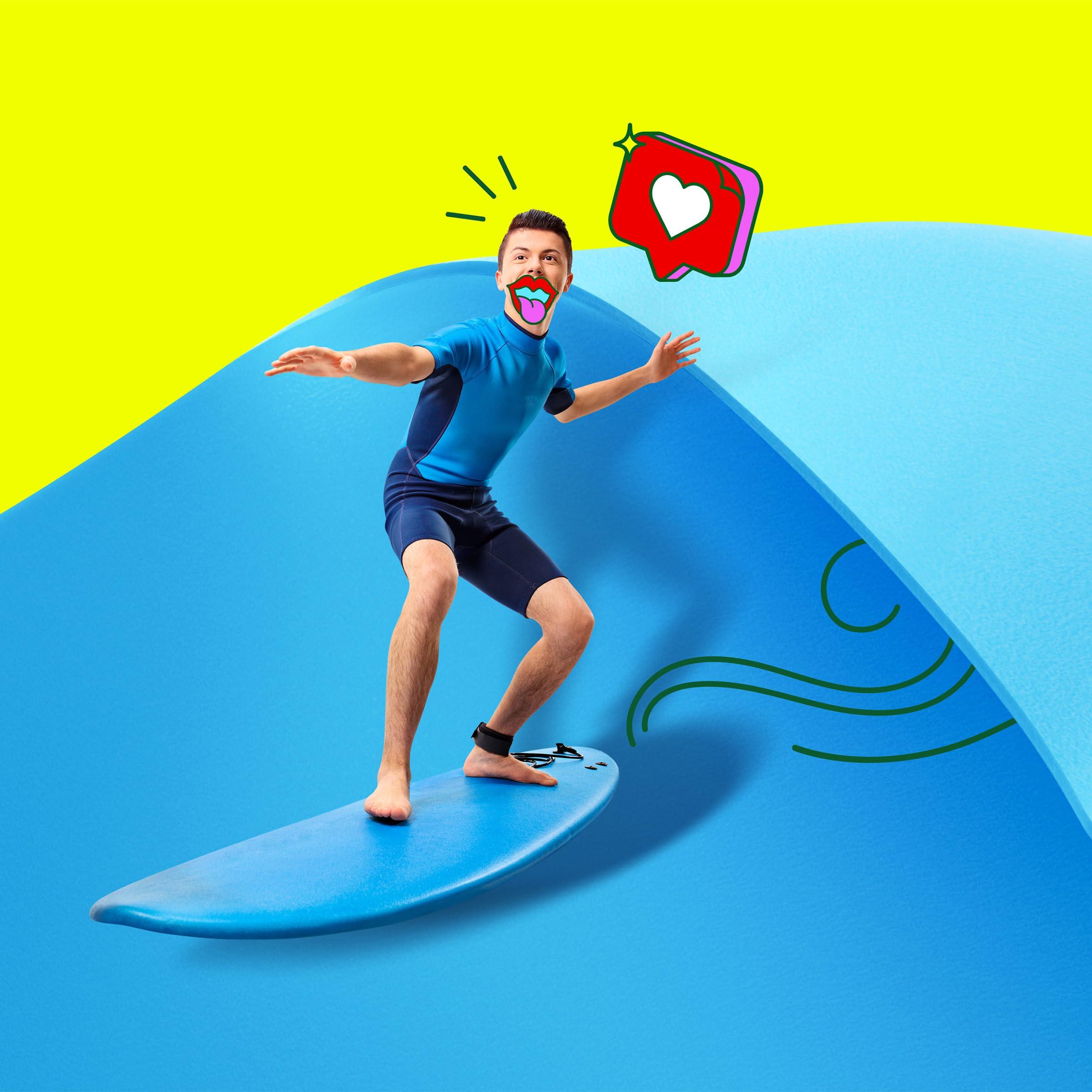 BETTY CROCKER Betty Crocker Fruit Roll-Ups Tropical Tie-Dye Snacks, 141g