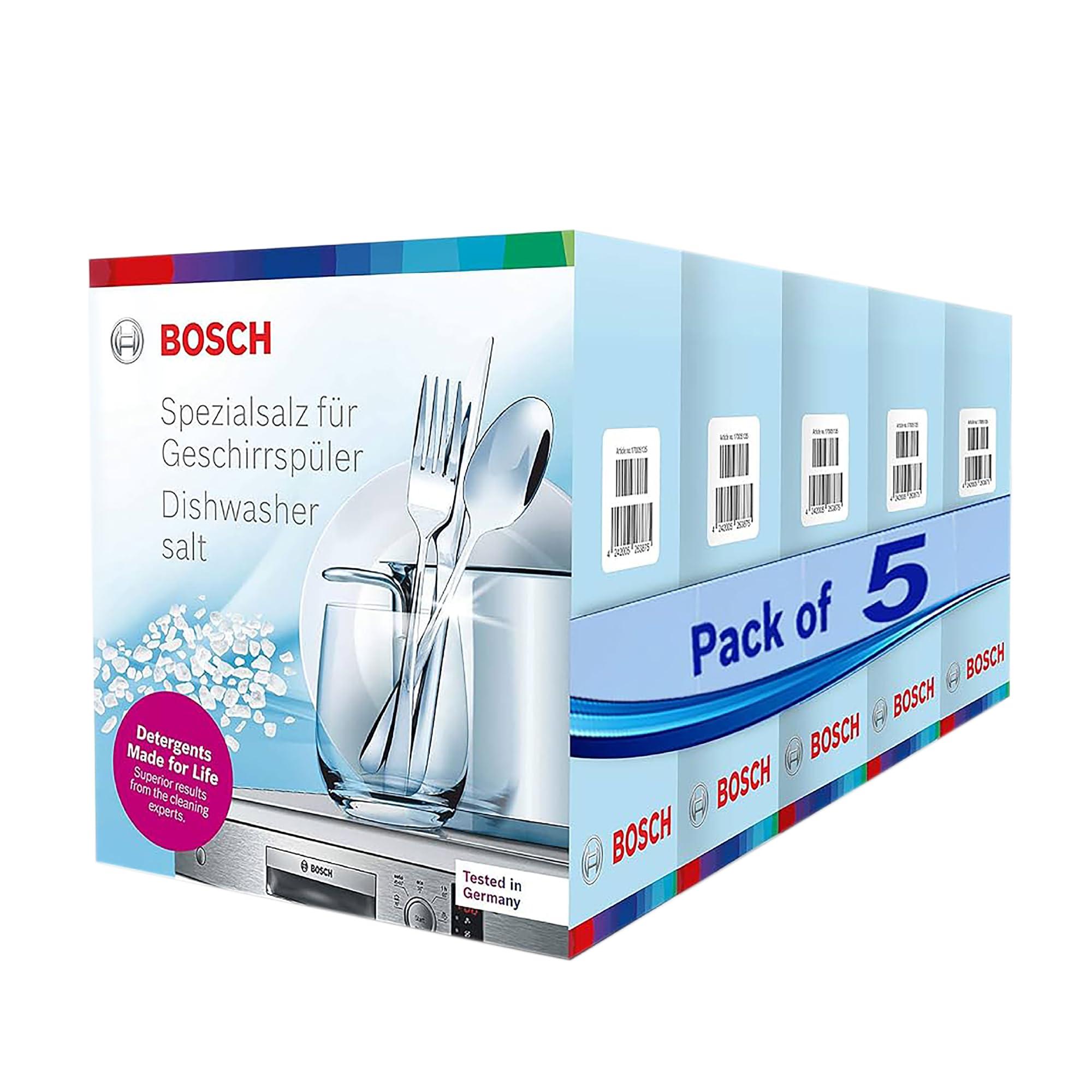 Bosch Bosch Salt for Dishwasher - 5 KG (Combo Pack of 5)