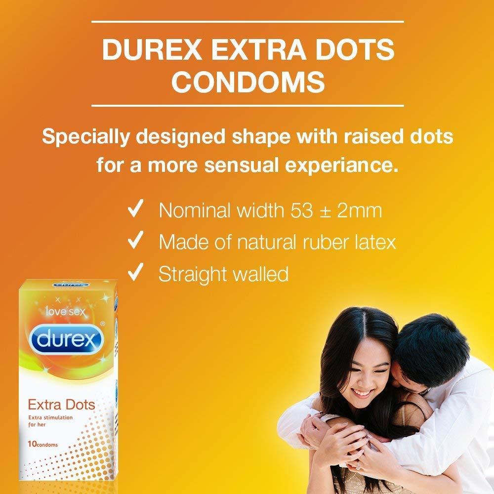 Durex Durex Triple Combo Honeymoon Love Condoms - Pack Of 3