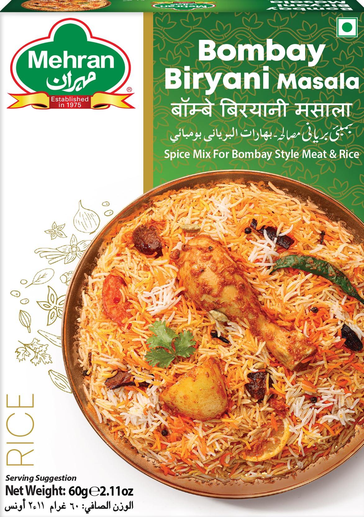 Mehran Mehran Bombay Biryani Masala Powder, 65 Gm (Pack Of 4)