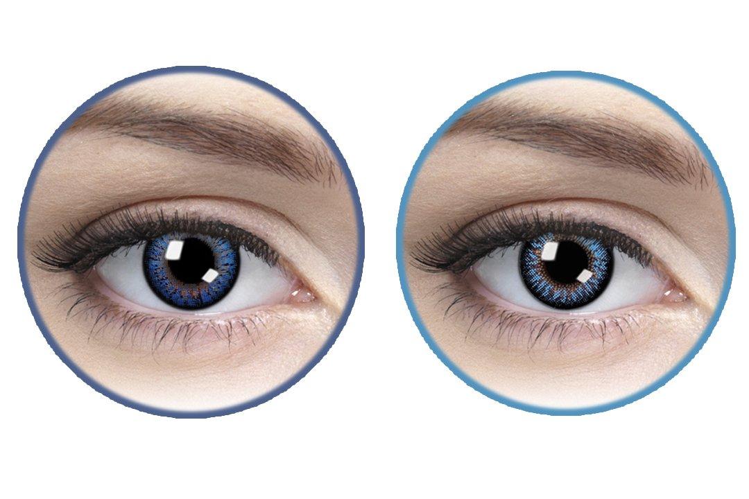 Charming Eyes Charming Eyes Quarterly Contact Lens - 4 Units (Midnight Blue, Sky Blue)