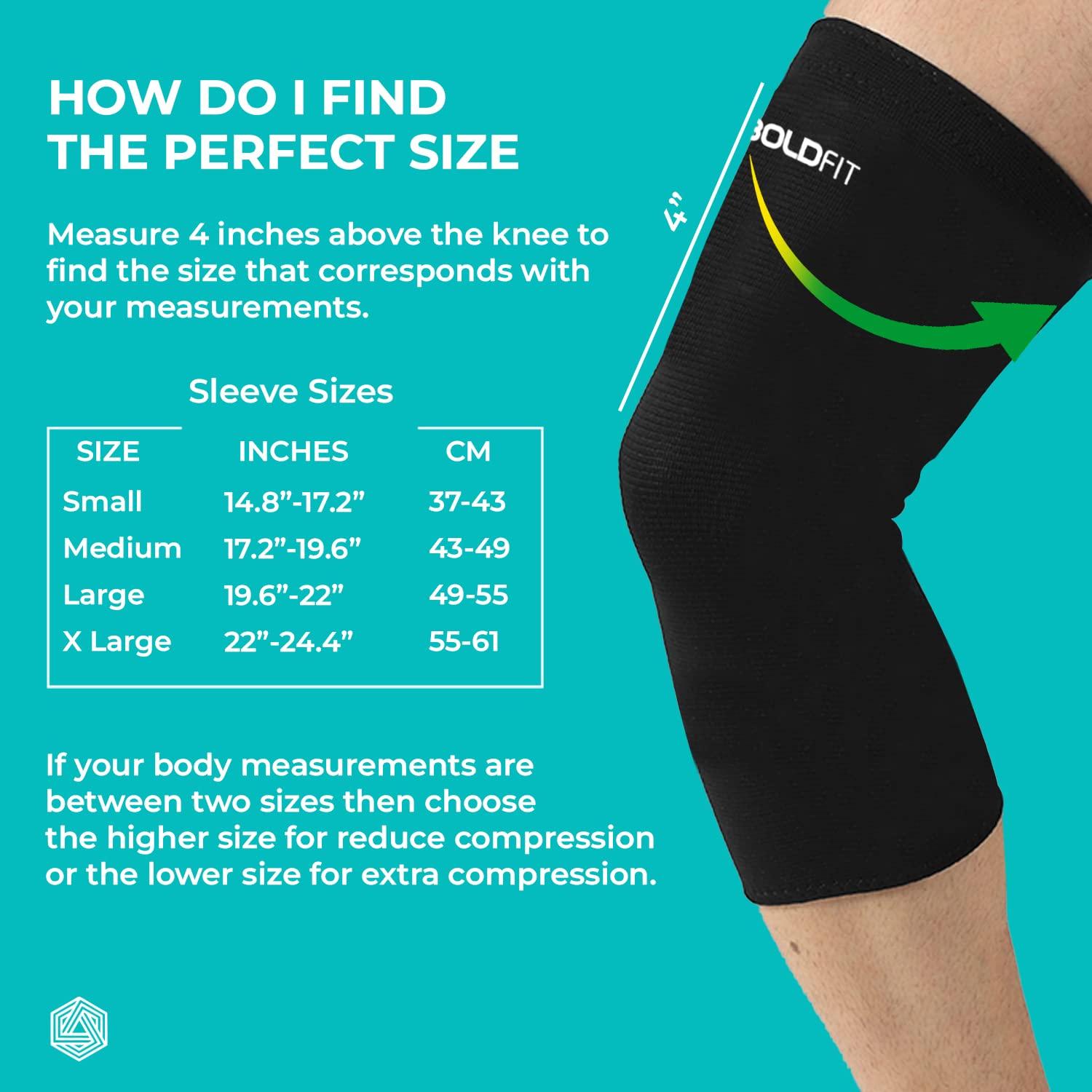 Boldfit Boldfit Premium Ankle Support Compression Brace(Ankle Binder) Knee Support For Men Knee Caps- L COMBO