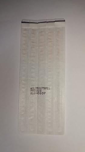 ACS Acupuncture Needles Copper Handle 25 Needle 5 Tube pack of 100 (Size 0.25 x 75 mm) 4 inch needle