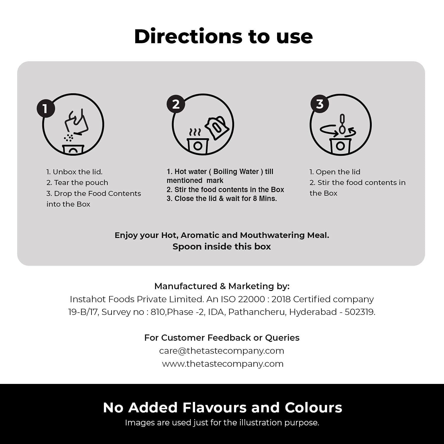 TheTasteCompany TheTasteCompany Chicken Curry Rice - Ready to Eat | Instant Food | Taste Company (Pack of 3)