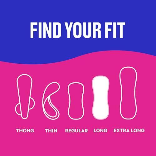 Carefree Carefree Acti-Fresh Ultra-Thin Panty Liners, Long To Go, Unscented - 92 Count