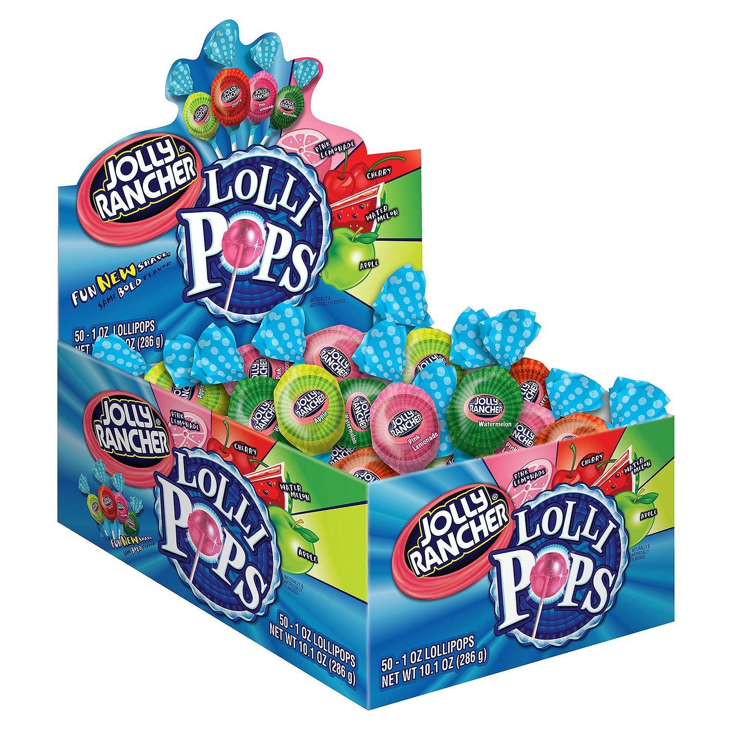 JOLLY RANCHER JOLLY RANCHER Lollipops Bulk Candy, 805 G, Apple