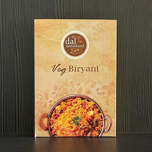 DAL SAMARKAND DAL SAMARKAND Veg Biryani - Ready to Eat | Instant Food | Pure Veg | Microwaveable | Veg Biryani Pack Of 3 (250 Gm)