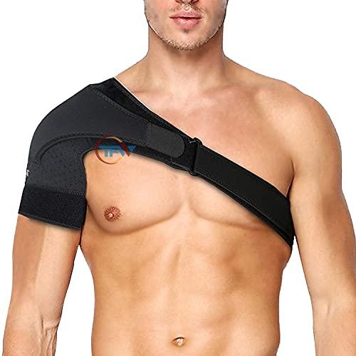 Swada Kitch Swada Kitch Shoulder Brace & Rotator Cuff Support Brace for Men & Women , Shoulder Compression Sleeve with Pressure Pad is Ideal for Dislocated AC Joint, Labrum Tear & Frozen Shoulder Pain Relief