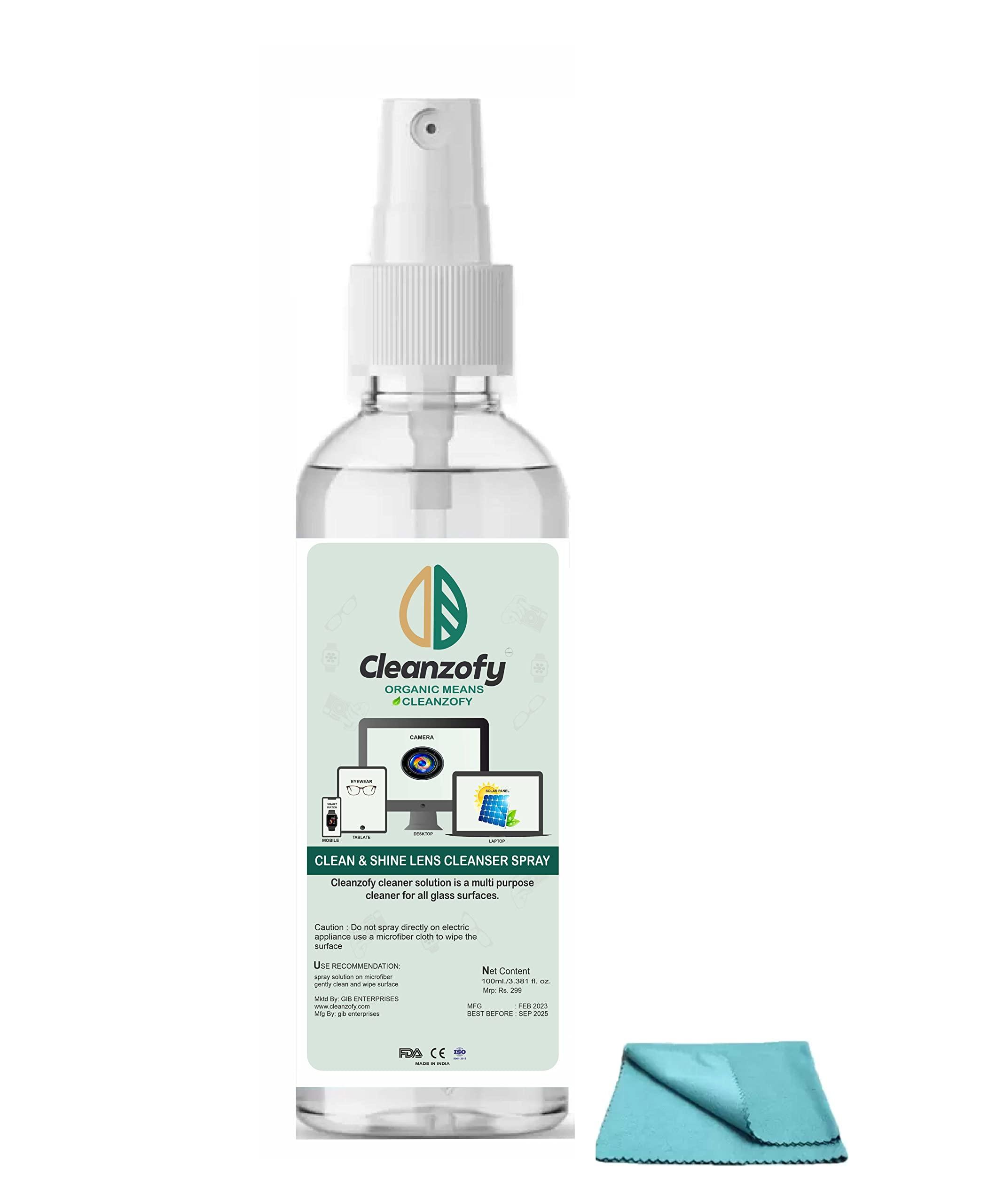 Generic Generic Cleanzofy Spectacle Lens Cleaner Spray 100 ML (Pack of 1)