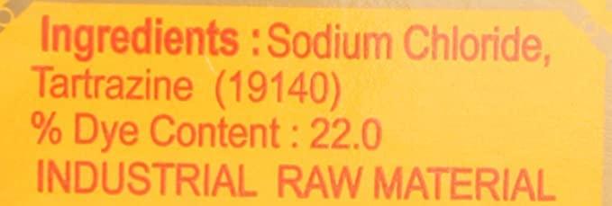 Food Colour Yellow-Pack of 2 Bush Food Color - Lemon Yellow Powder, 100g | Pack of 2