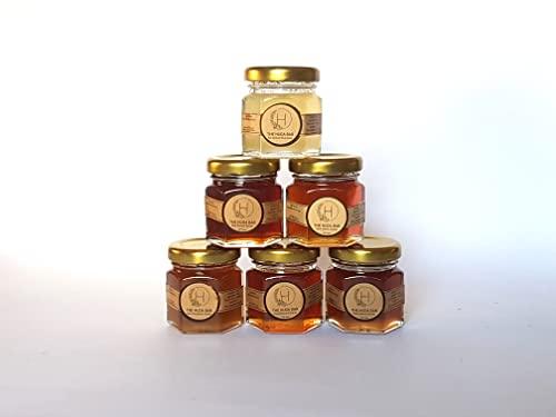 THE HUDA BAR THE HUDA BAR Handmade Healthy Pure Unprocessed No Added Sugar Three Little Honeys : 6 Flavours 6 * 50gms