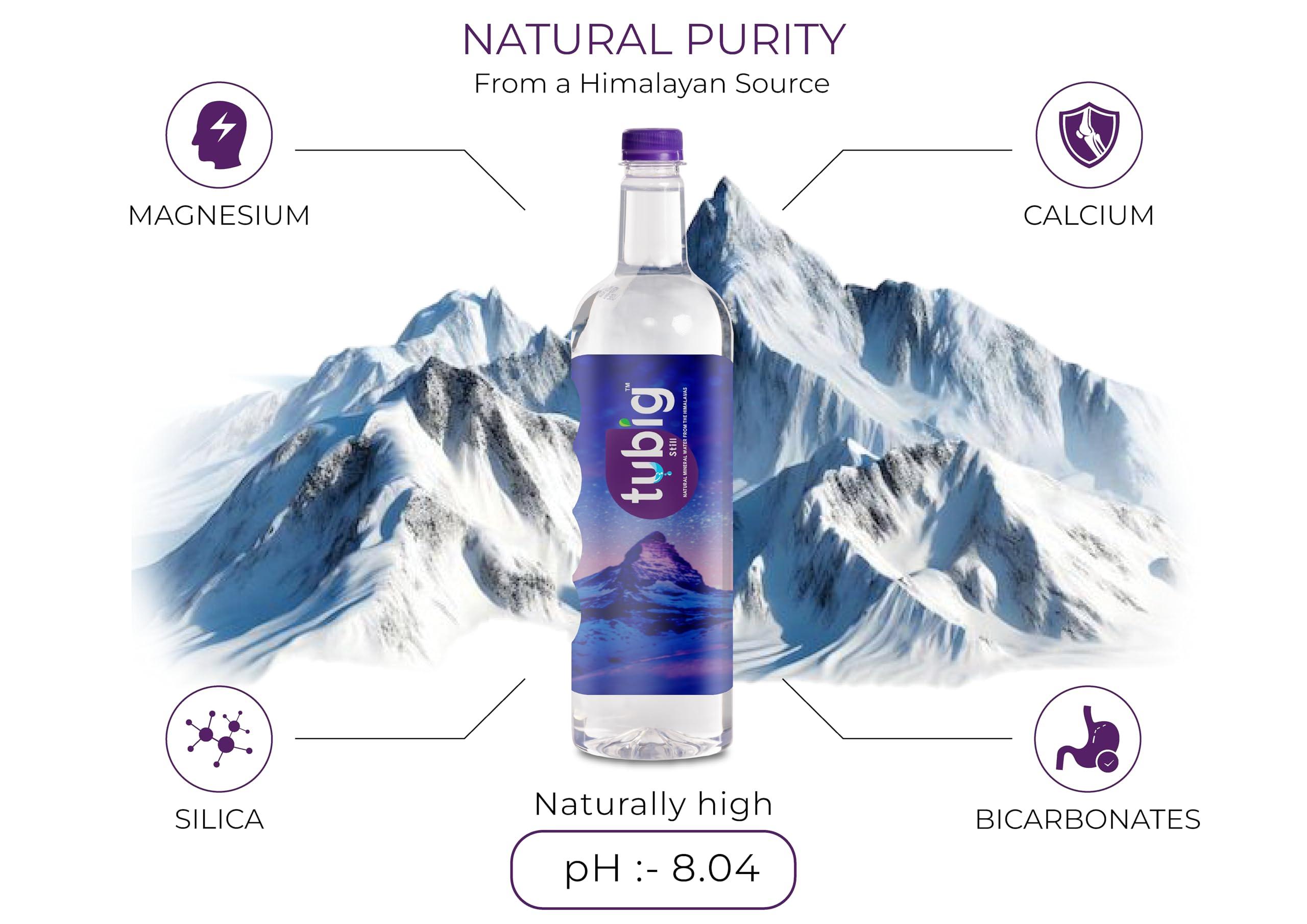 VARAHI VARAHI Tubig Still Naturally Alkaline Mineral Water-500ml (Pack of 48 Bottles) | Natural Mineral Water Bottle