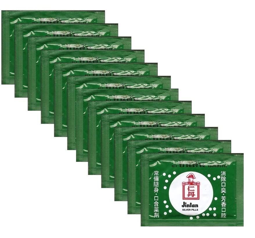 Generic Jintan Silver Pills Mouth freshener (Pack Of 12) 70g