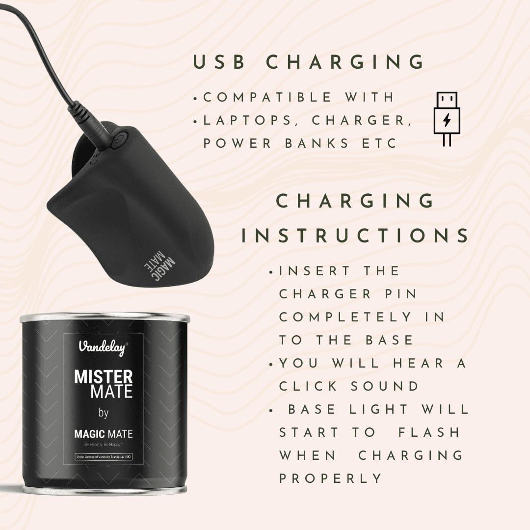 Vandelay Vandelay Mister Mate Body Massager (Black)