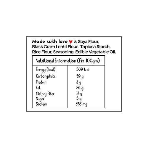 Roastum ROASTUM Soya Chips Healthy Diet Snacks | Soya Sticks - Gluten Free | Diet Friendly Snacks, No Preservatives (Pack of 2, 280GM)