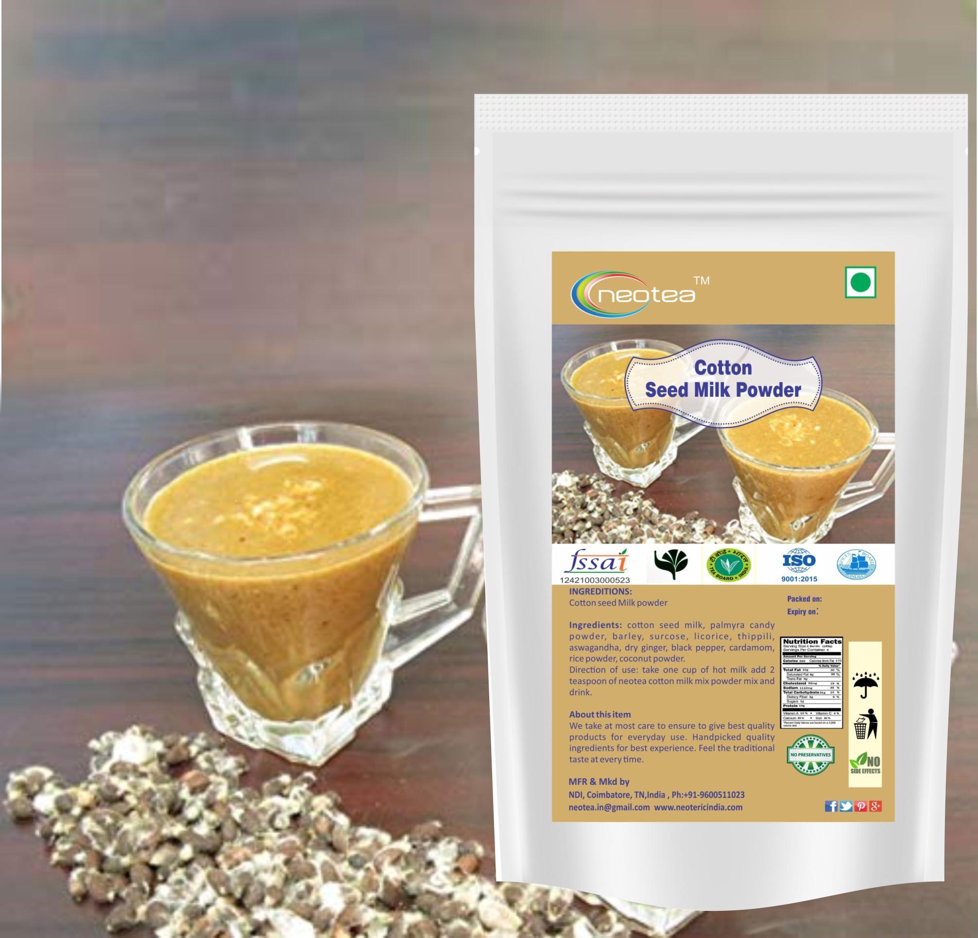neotea Neotea Cotton Seed Milk Powder, Paruthi Paal, 500G