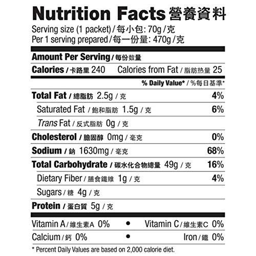 KOKA Koka Silk Gluten Free Rice Fettuccine Tom YUM Flavour (Pack of 2,70g Each) \"(HALAL Certified)\"