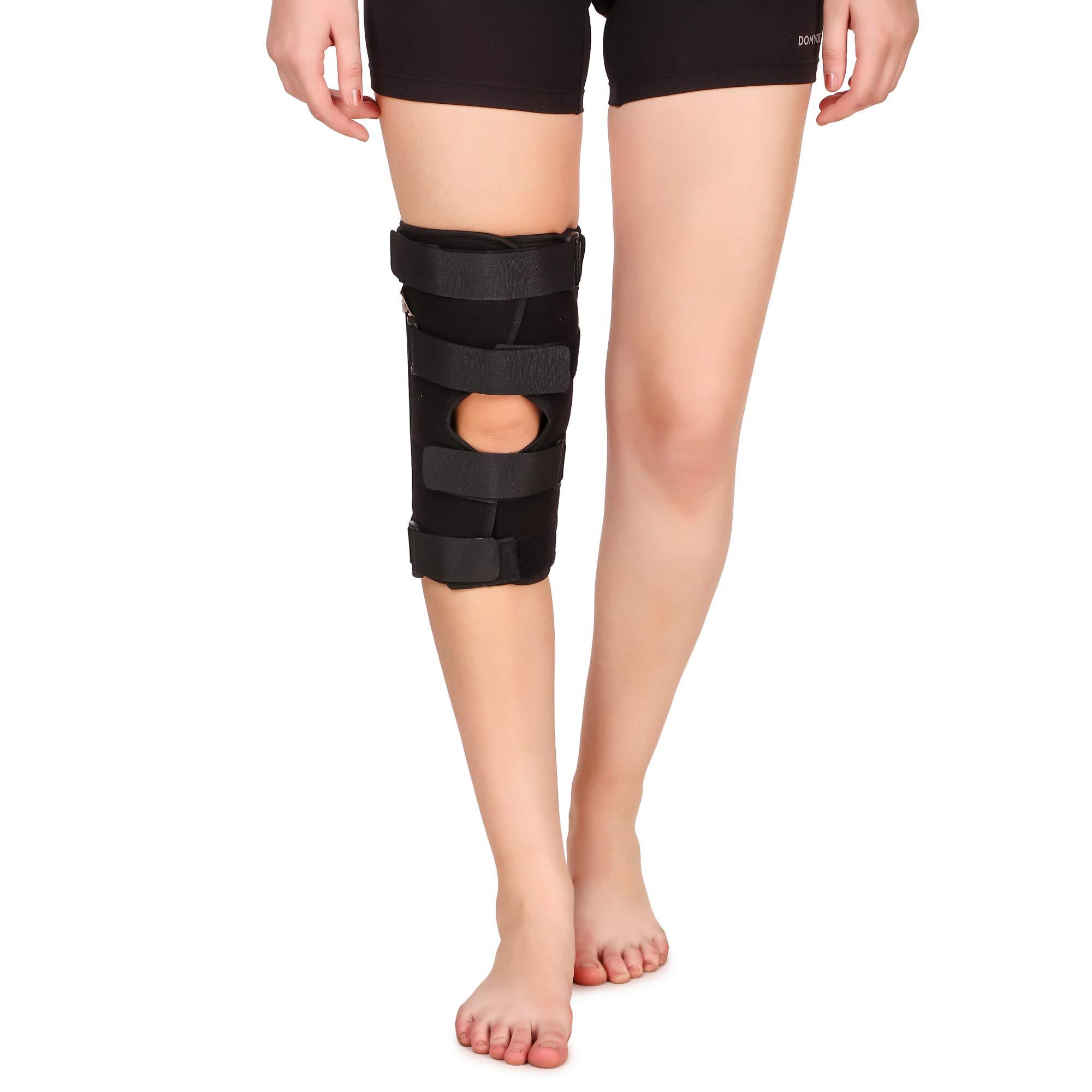 SE Rehabilitation SE REHABILITATION Short Knee Immobilizer Knee Support for Joint Protection (Size-L)