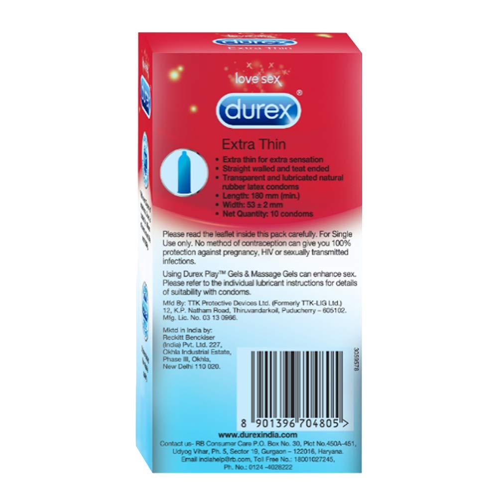 Durex Durex Honeymoon Combo (Extra Thin 10s, Extra Dots 10s, Extra Time 10s)