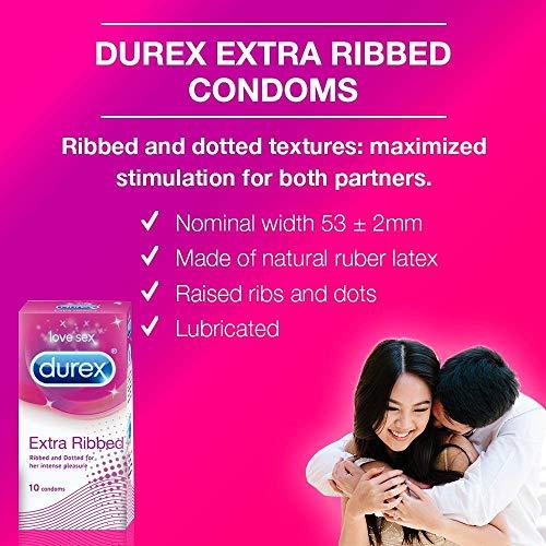 Durex Durex Triple Combo Honeymoon Love Condoms - Pack Of 3