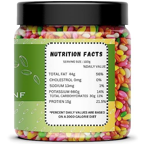 GOTREY GOTERY Traditional Mutli Colorful Saunf Mukhwas Sugar Coated Sweet Fennel Seeds Mouth Freshener Family Pack 200 Gm