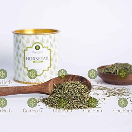 One Herb One Herb - Horsetail Tea 50g for Bones, Kidney Cleanse and Improves Hair & Skin Health.