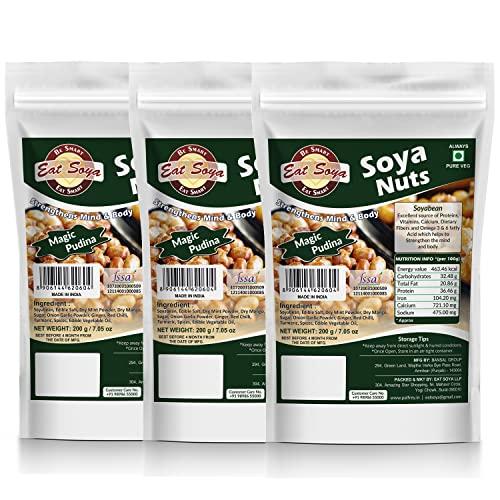 Eat Soya...BE SMART EAT SMART EAT SOYA Roasted Soy Nuts (Magic Pudina)
