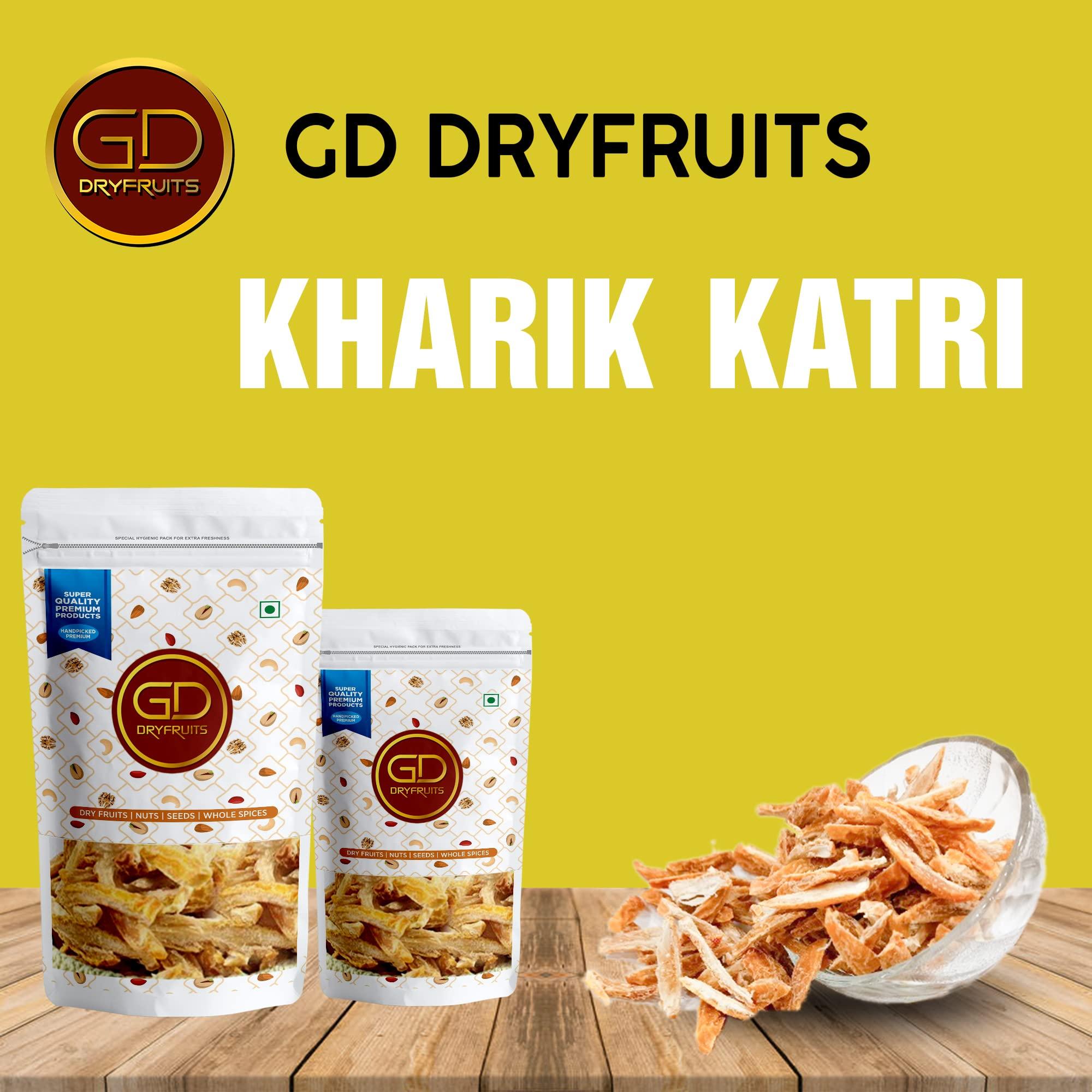 GD Dryfruit GD Dryfruit Organic Dry Dates Kharik Yellow katri 900G