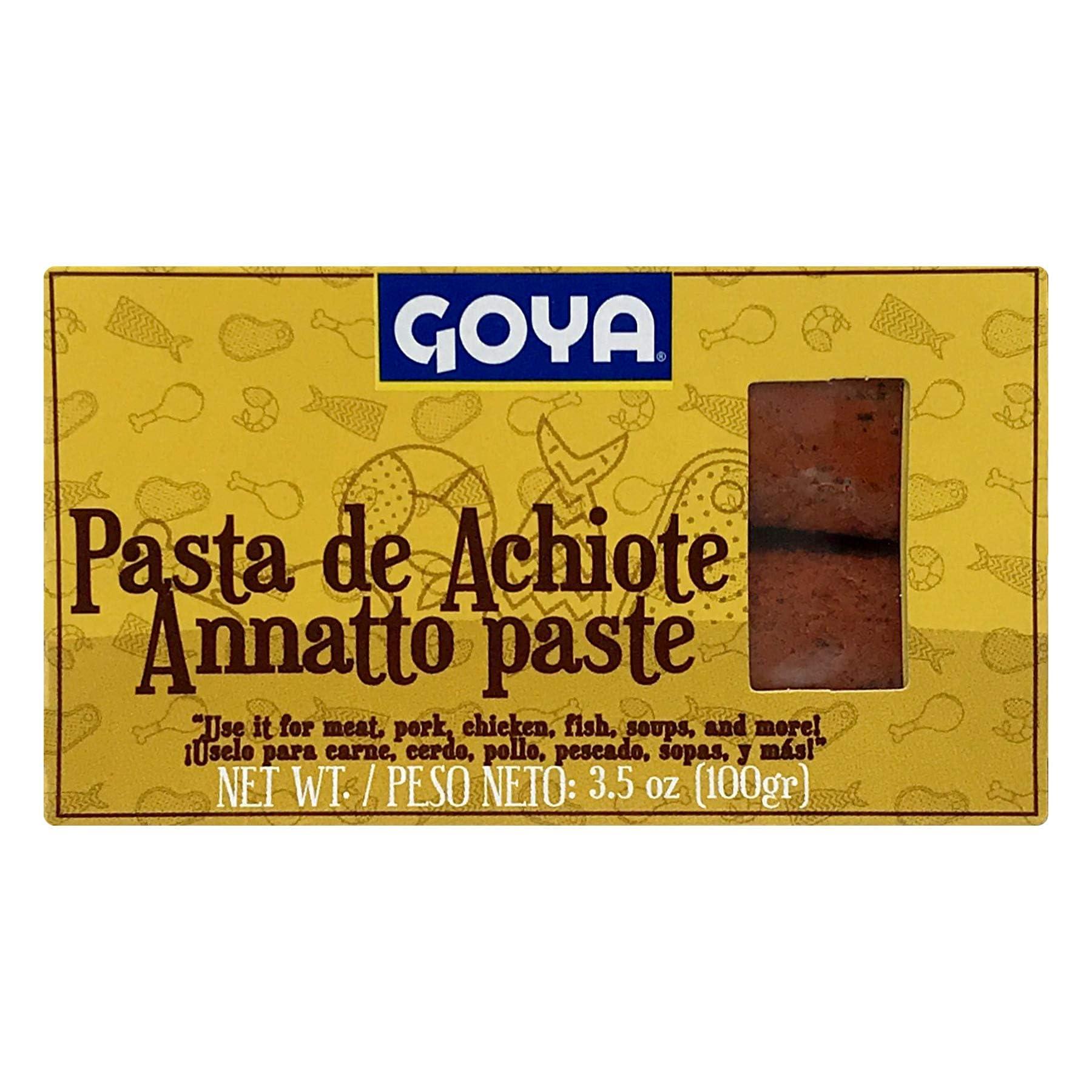 Goya Pasta de Achiote Pasta de Achiote Annatto Paste Goya 3.5 ounce