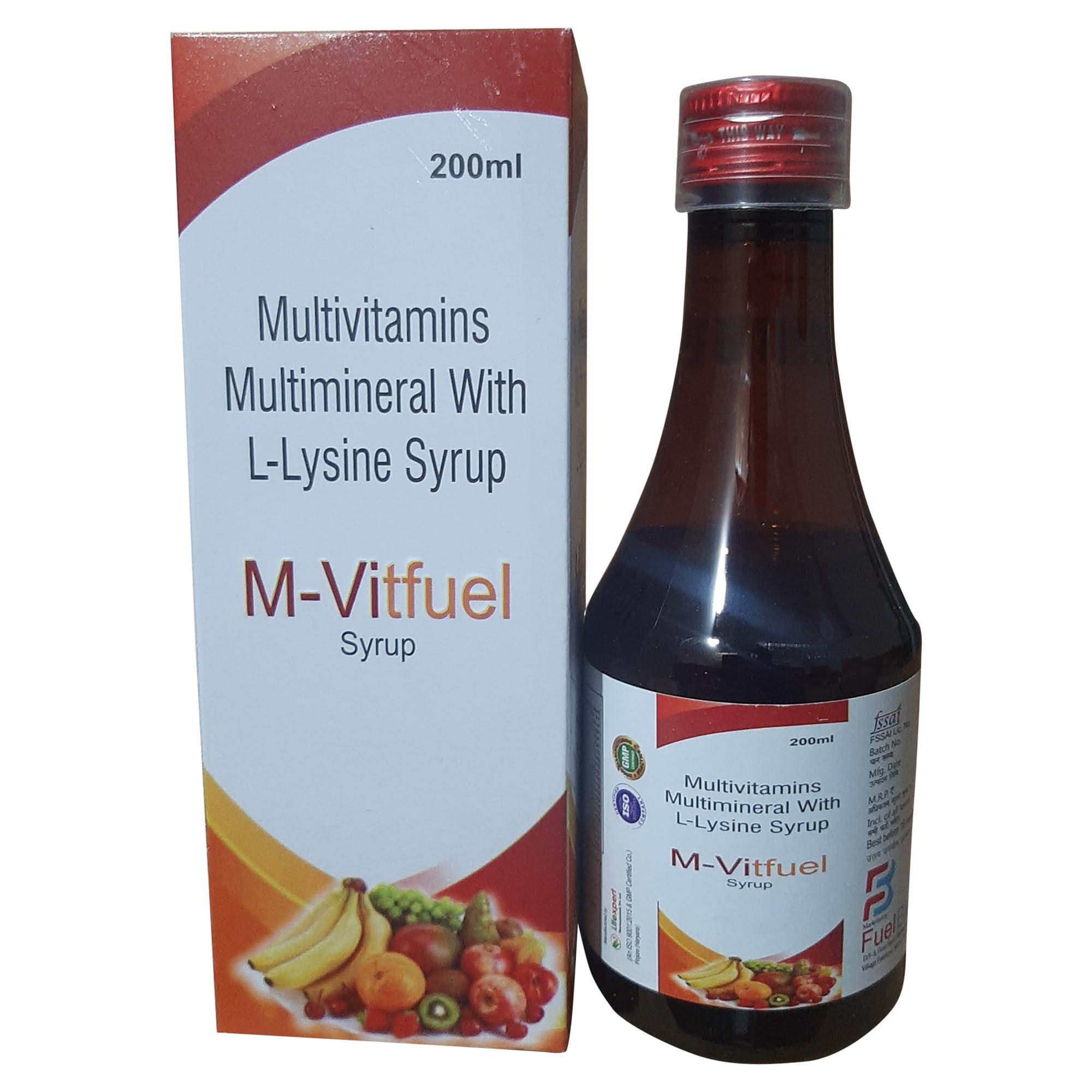 Generic MULTIVITAMINS MULTIMINERAL SYRUP