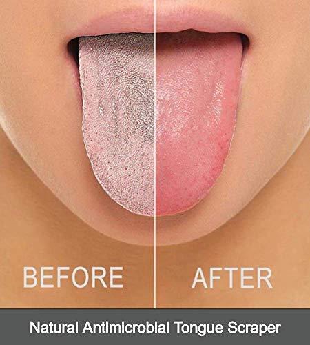 Daksh-e-store The Dirt All Natural Antimicrobial copper tongue cleaner - Plastic Free Pure Copper Tongue Cleaner | Flexible Dental Tongue Scraper to copper tongue cleaner for adults