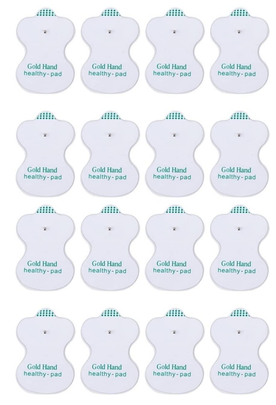 Agam Health Herald Tens Digital Therapy Machine Electrode Pads (Pack Of 16) Electrotherapy Device (Ag46918)