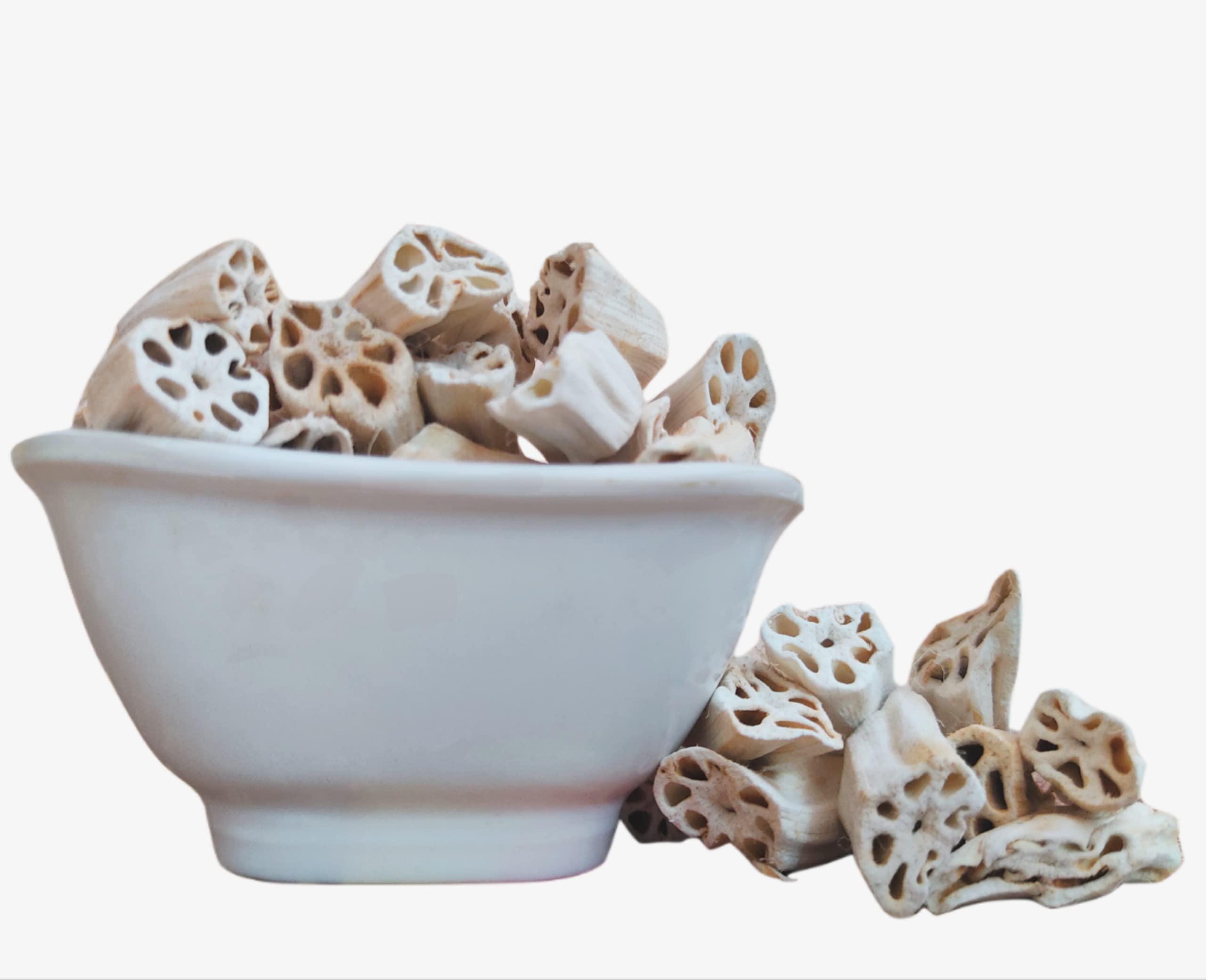 SSG SSG Dry Lotus Stem Vathal | Sindhi Dried Biya/Bhee/Bhae (Kamalkakdi or Kanwal kakri) (200 gm)